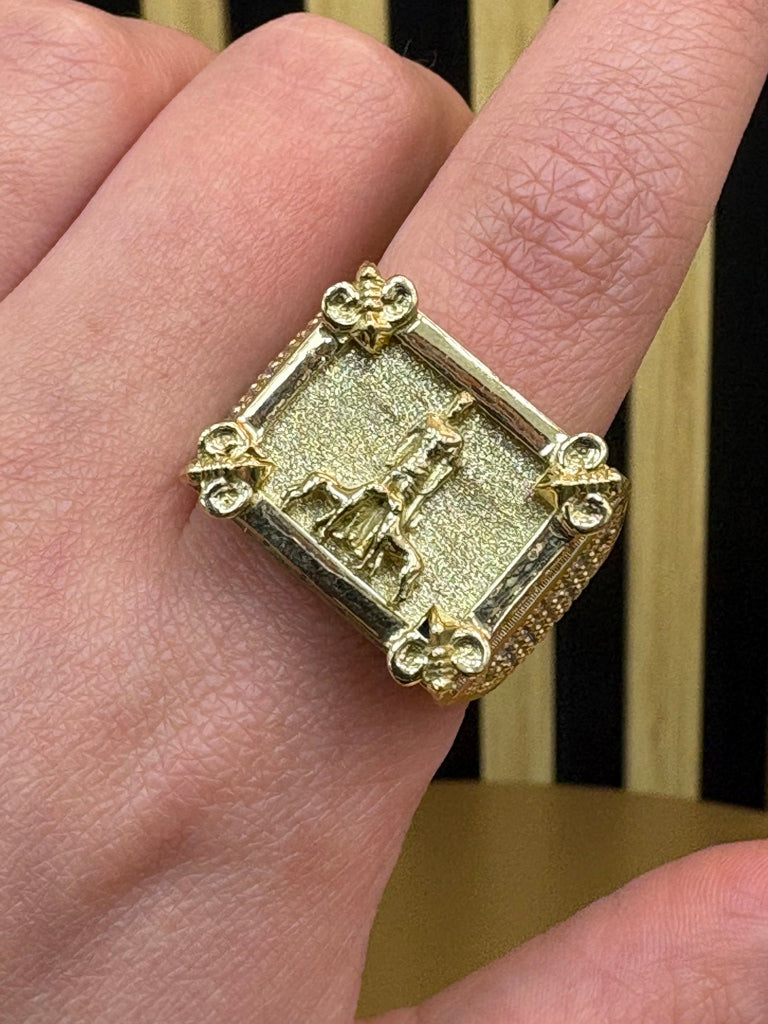 10K St. Lazarus Ring