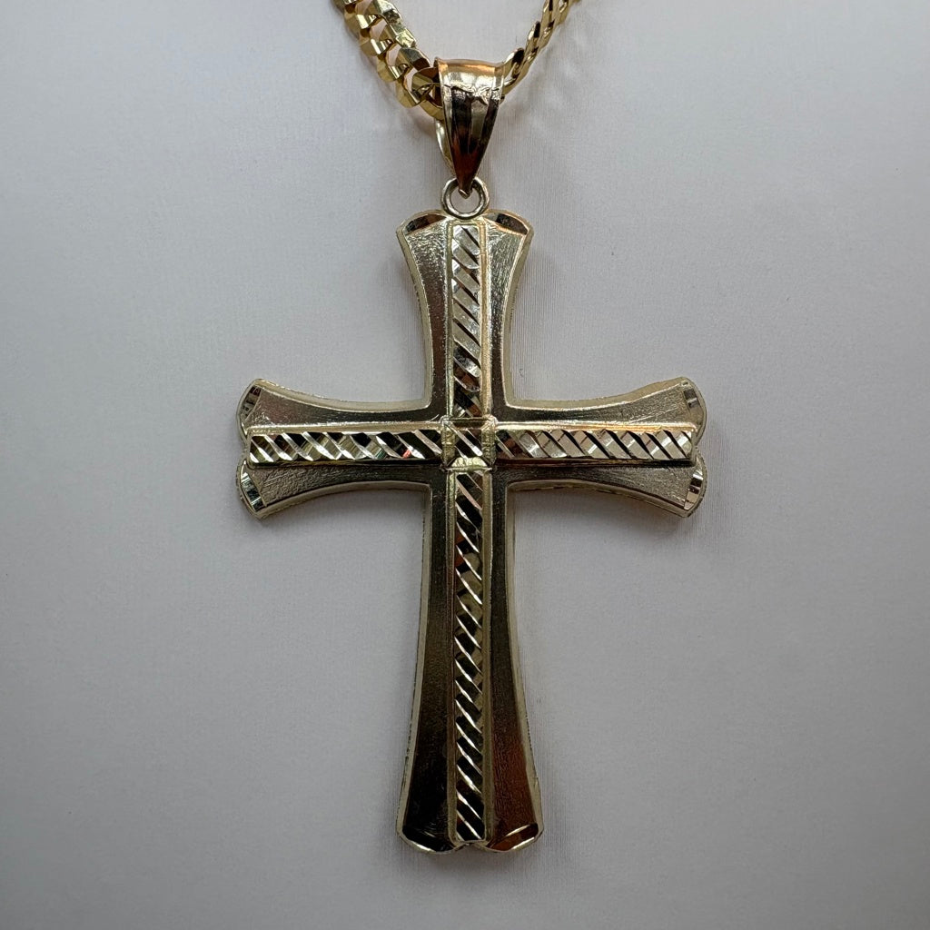 10K Cross Pendant