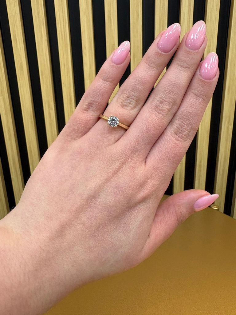 10K Engagement Ring