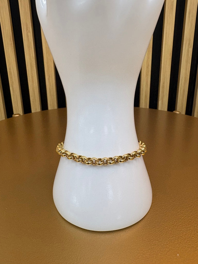 10K Rolo Bracelet