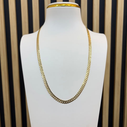 14K Diamond Cut Chain