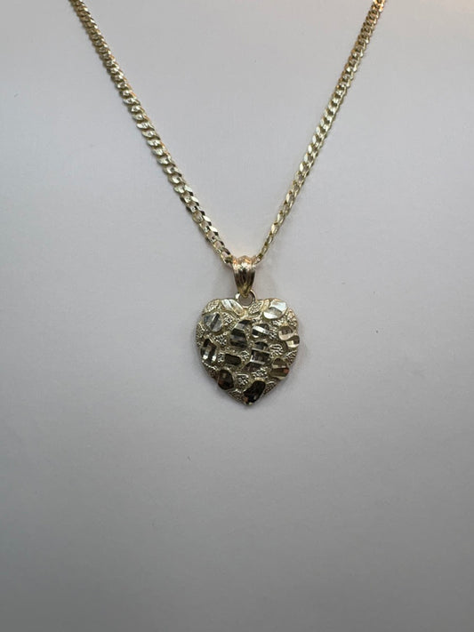 10K Hear Pendant