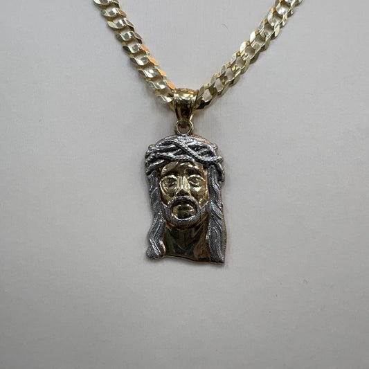 10K Jesus pendant