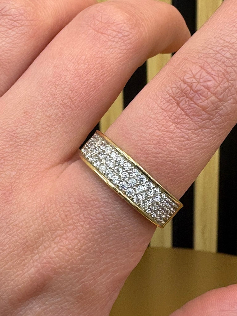 14K Wedding Ring Trio