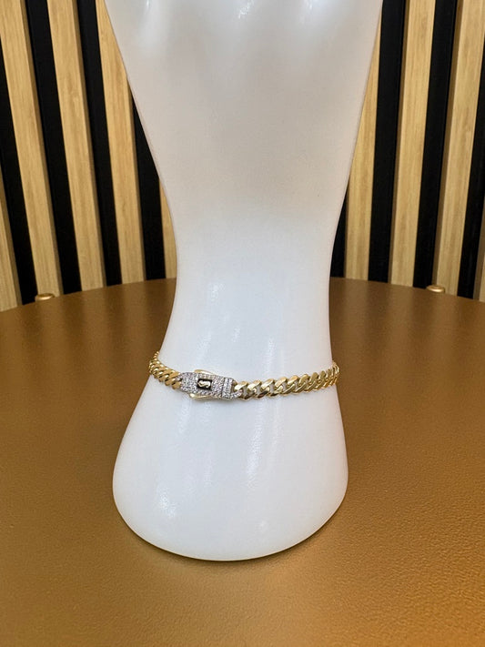10K Monaco Bracelet
