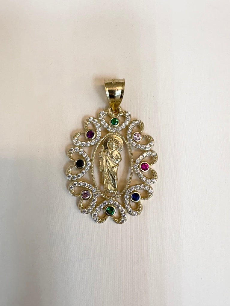 10K St. Jude Pendant