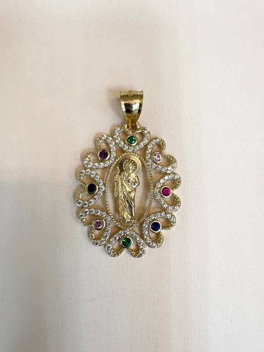 10K St. Jude Pendant
