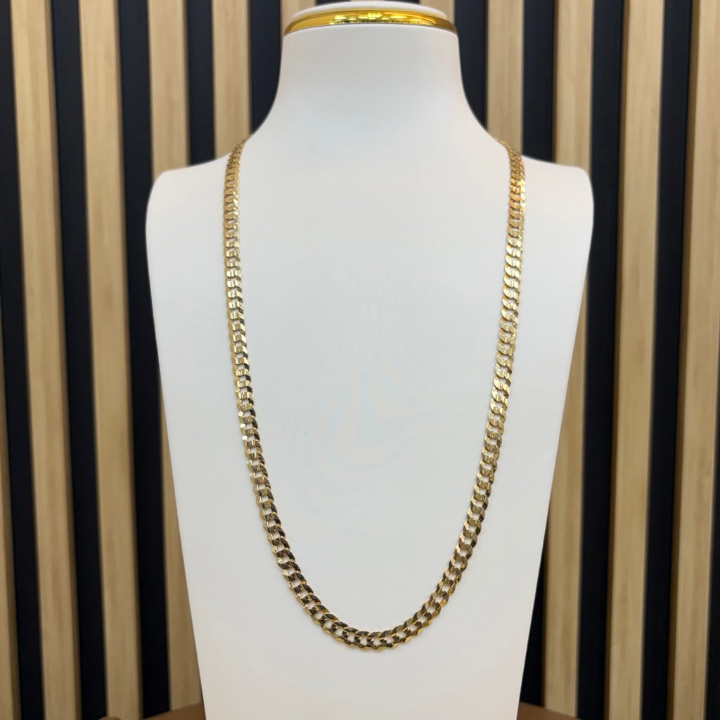 10K Diamond cut chain