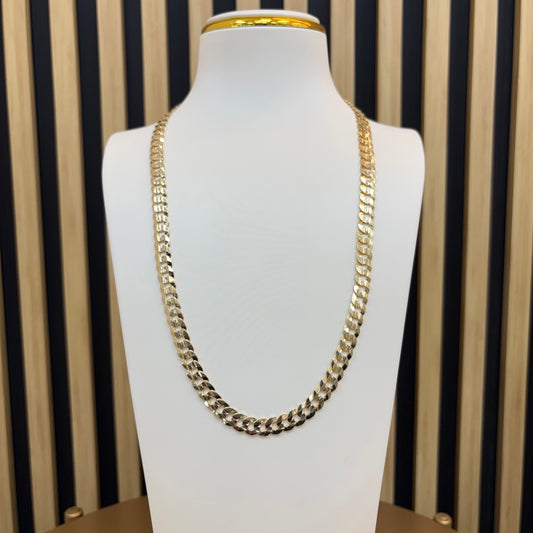 14K Diamond Cut Chain
