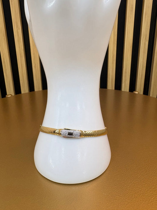 10K Monaco Bracelet