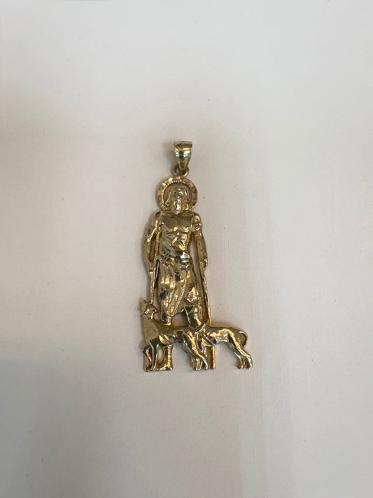 10K St. Lazarus Pendant