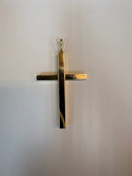 10K Cross Pendant