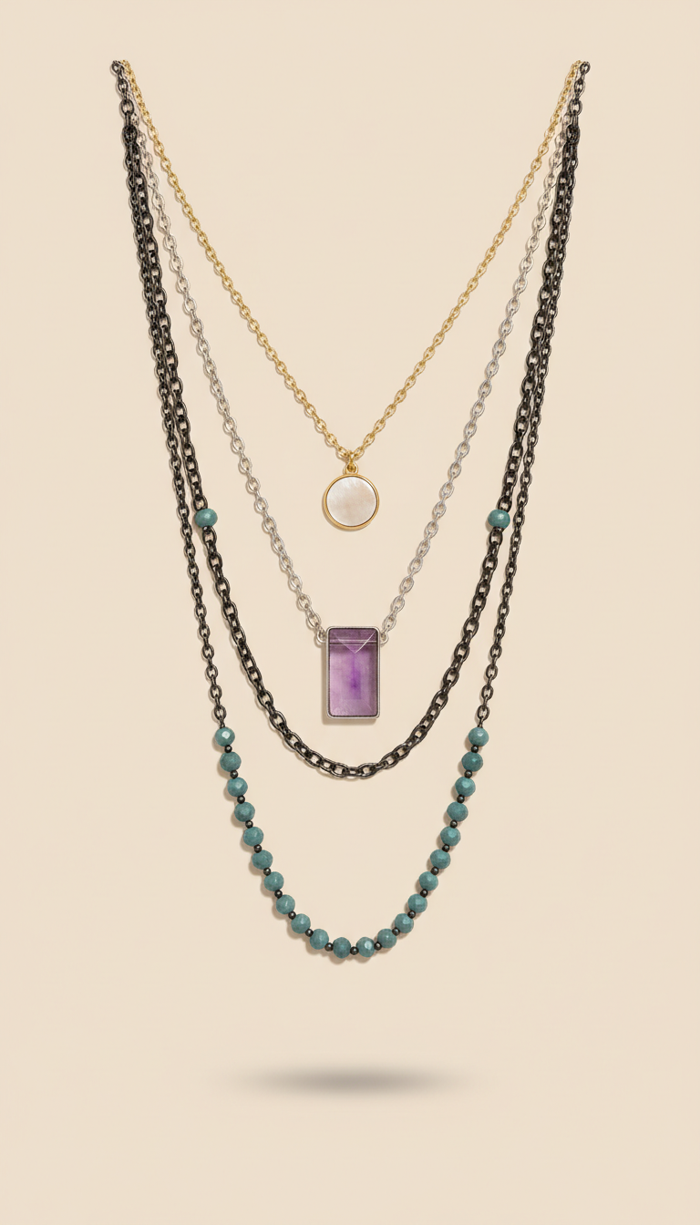 Minimalist Gold Bar Necklace