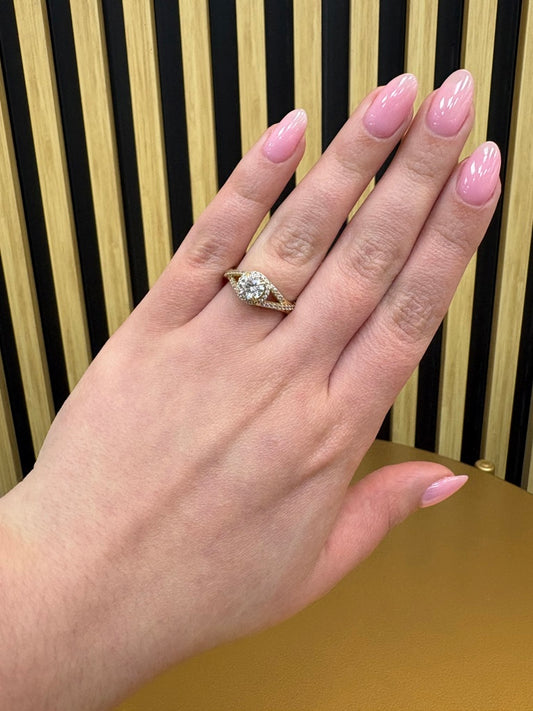 14K Engagement Ring